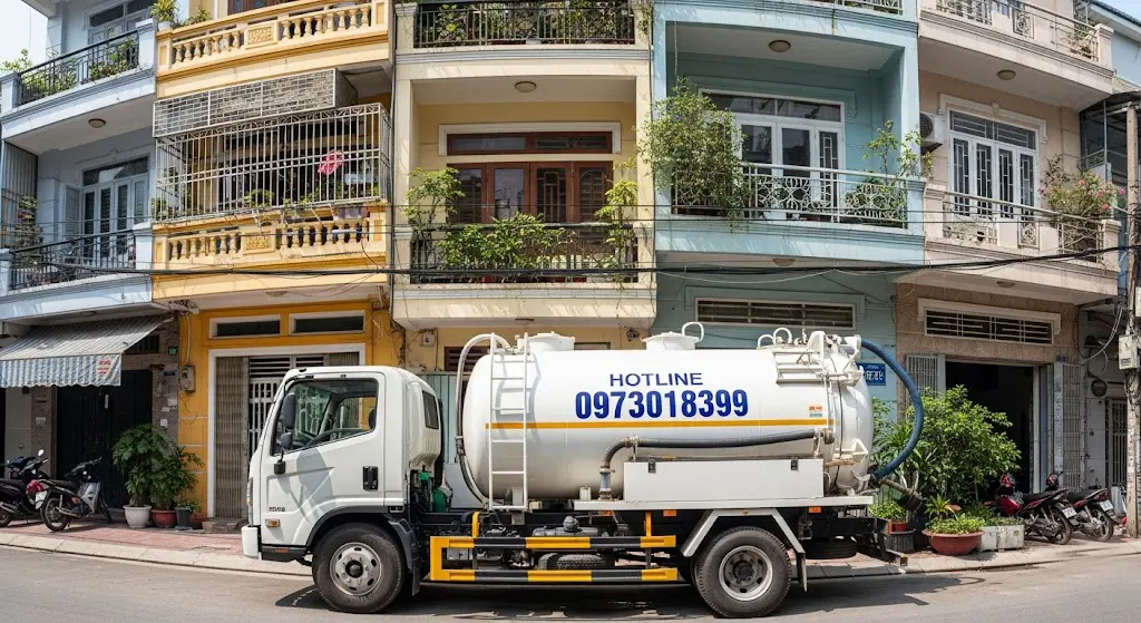 Hút Hầm Cầu Quận 4 Giá Rẻ, Uy Tín, Có Mặt 15 Phút