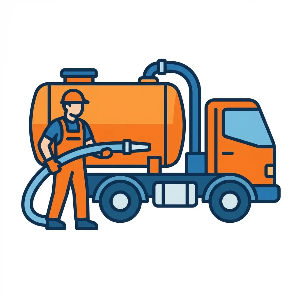 Thi công hút hầm cầu