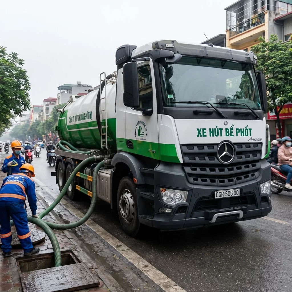 Dịch vụ hút hầm cầu TPHCM giá rẻ